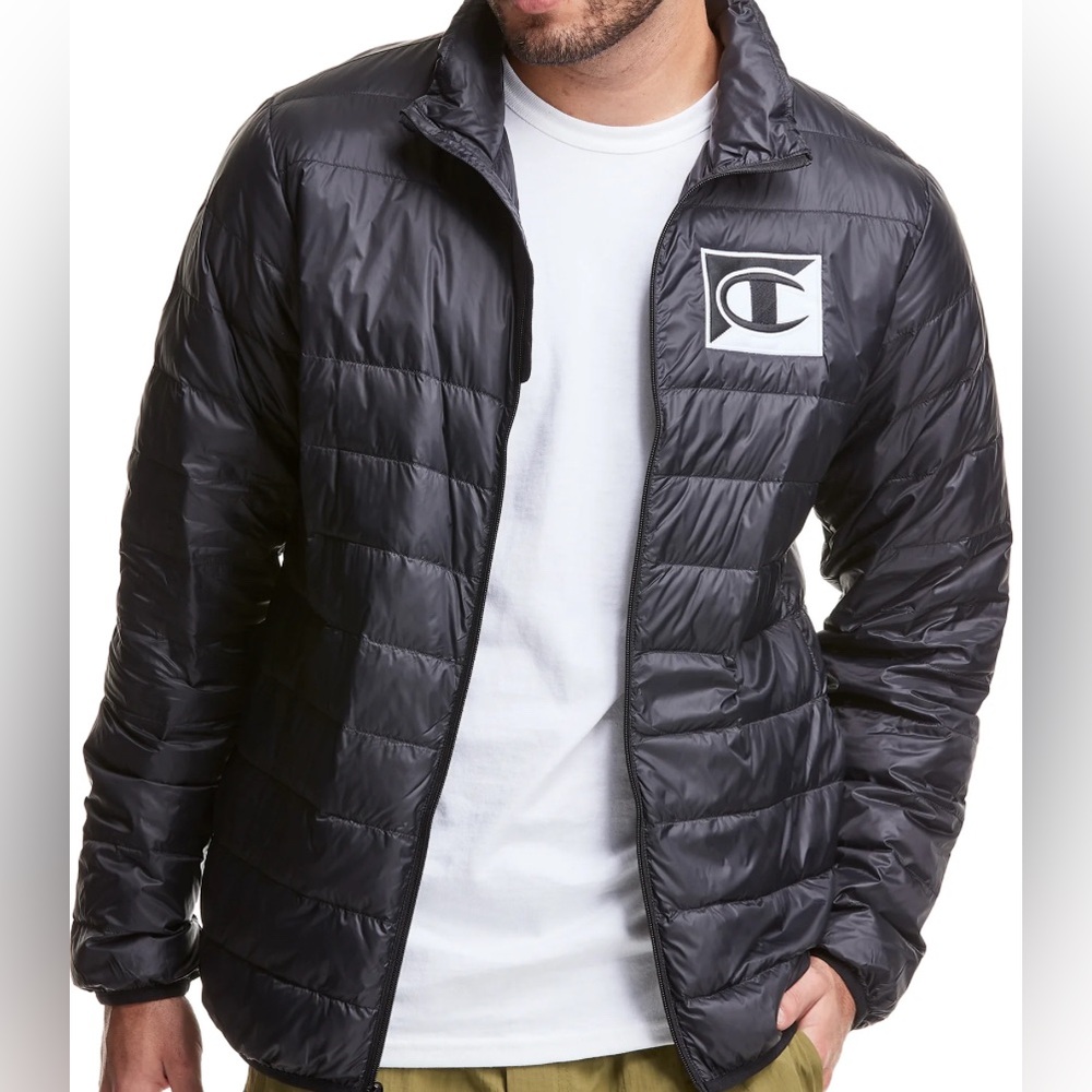 Champion puffer jacket lightweight men’s two XL extra large